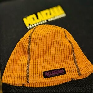 Melanzana Striped Orange Beanie